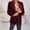 Red, variant on Blazers for Women,Women'S Fashion Sequin Lapel Long Sleeve Casual Jacket Womens Blazer Tops for Women Trendy Clearance Red Xl