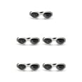 thumbnail image 2 of Greeniant 1 par de gafas de sol para mascotas, gafas de snowboard informales plegables, color blanco Type2 NO2, 2 of 6