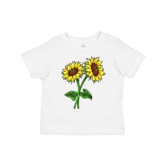 Inktastic Pair of Sunflowers Boys or Girls Toddler T-Shirt