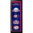 thumbnail image 1 of Encore Select 109-15 Texas Rangers Logo History Felt Banner - 14 x 37 in., 1 of 1