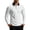 White, variant on Josdec Men's Color Block Long Sleeve Top, Turndown Collar Contrast Piping Casual Base Shirt for Daily Layering S‑XXL