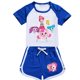 thumbnail image 2 of NOVEDAD DE VERANO 2022, conjunto de 2 piezas para niños y niñas, camiseta deportiva para niños y pantalones, pijama, atuendo cómodo 2-16 zhangmenya LED, 2 of 2