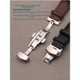 thumbnail image 4 of Classic Crocodile Print Leather Strap Double Press Butterfly Buckle Strap Leather Soft Universal Watch Strap Accessories Boxed, 4 of 5