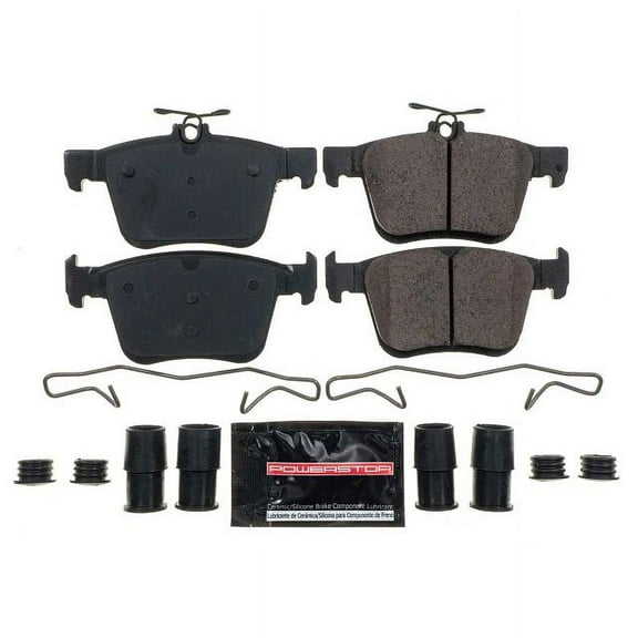 Powerstop Z23-1761 PSBZ23-1761 REAR Z23 EVOLUTION SPORT CARBON FIBER INFUSED CERAMIC BRAKE PADS
