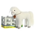 thumbnail image 7 of Aurora - Large White Breyer - 11" Arabian - Exquisite Stuffed Animal, 7 of 7