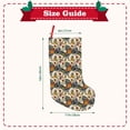 thumbnail image 3 of Lsque Multi-Colored Roosters Pattern 18 Inch Christmas Stockings, Festive Holiday Stocking for Christmas Decorations Holiday Decor, 3 of 7