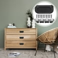 thumbnail image 4 of Shisuyan Replacement Recessed Pull Handle Zinc Alloy Modern Minimalist 5Pcs 2.9X1.3X0.2In, 4 of 8