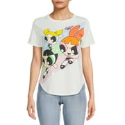 Powerpuff Girls Women's Graphic Tee with Short Sleeves