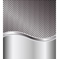 thumbnail image 3 of Grey Duvet Cover Set, Technology Structure with Wavy Stripe and Checkered Motif Industrial Grid Print, Decorative 3 Piece Bedding Set with 2 Pillow Shams, King Size, Charcoal Grey, by Ambesonne, 3 of 3