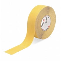 3m AntiSlip Tape,60 ftLx1 inW,YLW,60 Grit 630-1X60