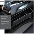 thumbnail image 4 of unbranded 2Ud Organizador Para Espacio Entre Asientos De Auto Con Porta Vasos Negro Y Multipropósito, 4 of 8