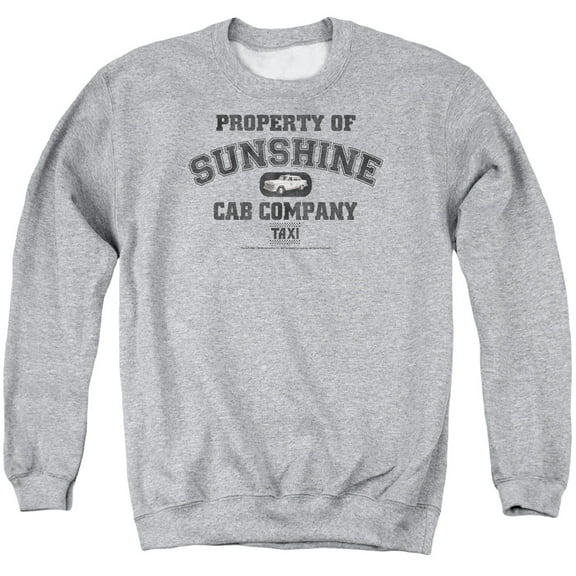 Taxi - Property Of Sunshine Cab - Crewneck Sweatshirt - XXX-Large