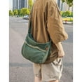 thumbnail image 4 of Messenger Bag for Men Women Large Capacity Crossbody Bag Canvas Tote Bag Shoulder Bag Satchel Hobo for School Work, 4 of 7