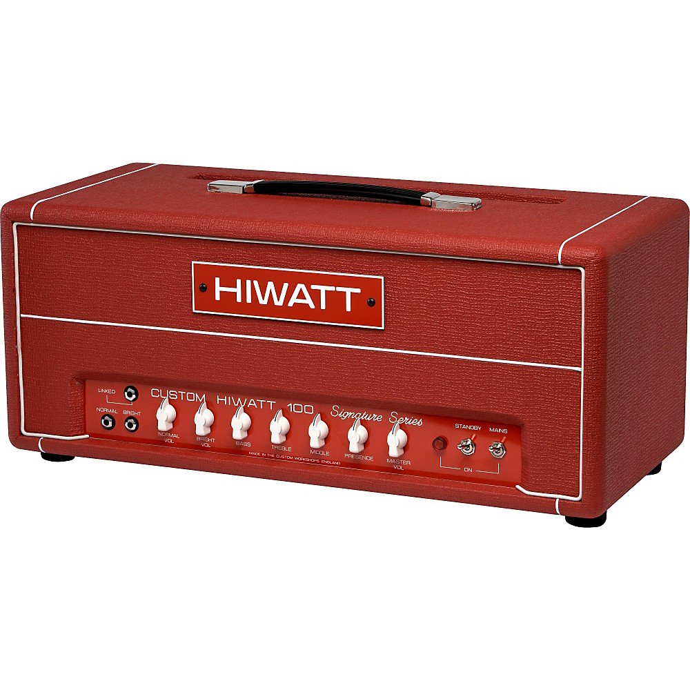 Hiwatt DG103 Custom 100 David Gilmour Signature Tube Guitar Amp Head