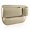 Passenger Side White, variant on Car Leather Cup Holder Gap Bag, seat Gap Storage Box, with Water Cup Holder Gap Storage Box, Adjustable car seat Storage Box, can Store Glasses, Phone, Keys, Cards (Brown A) (Passenger Side Brown)