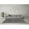 thumbnail image 3 of Ahgly Company Indoor Square Oriental Gray Industrial Area Rugs, 8' Square, 3 of 4