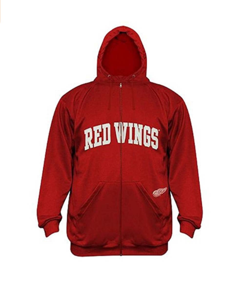 red wings hoodie mens