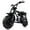 Black, variant on Aoemoe 99CC MB001 Gasoline Mini Dirt Bike,4-Stroke 18MPH Off Road Motorcycle, Weight Support Up to 165 LBS - Red