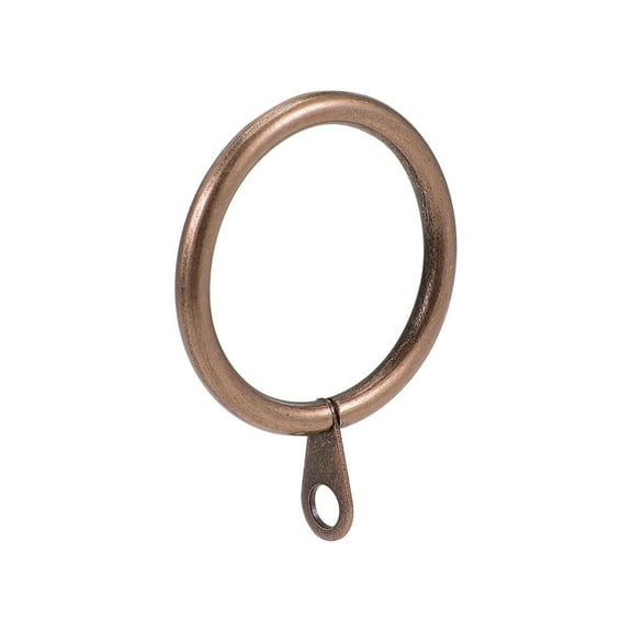 Uxcell Metal 32mm Inner Dia Copper Curtain Rings 28 Pack