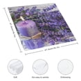thumbnail image 3 of FANNA Lavender Flowers Polyester Dinner Napkin for Dining Table Home Hotel Banquet Decor, Farmhouse Party Atmosphere Embellishment, Pack of 6 6 PCS, 3 of 7