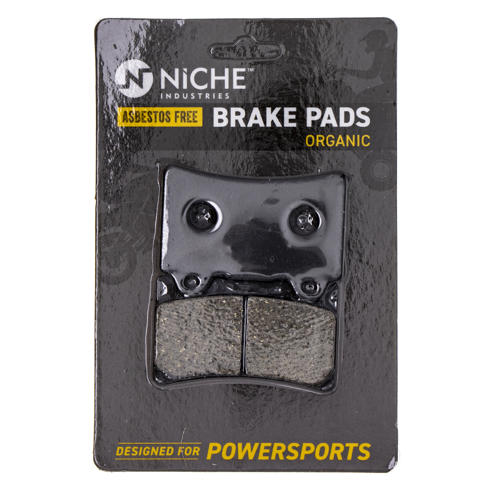Niche Brake Pad Set for Kawasaki Ninja 250R Organic Motorcycle 519