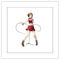 Gallery Pops Hatsune Miku - Meiko Wall Art, White Framed Version, 12" x 12"
