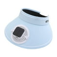 thumbnail image 2 of DFEK Rechargeable Solar Powered Sun Visor Hat with Built-in Fan for Outdoor Summer Activities E 23cm, 2 of 8