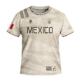 thumbnail image 3 of 2026 New Mexico Soccer Jersey Kids, Mexican Jersey Soccer T-Shirt, Mexico National Team Pattern Crew Neck Short Sleeve Athletic Casual Football Top for Kids, 3 of 9