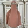 thumbnail image 1 of Casquette Décontractée pour Femmes Rose avec Bonnet, Couvre-Cheveux, Turban Long Musulman, 1 of 4