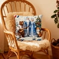 thumbnail image 2 of SLYNSHome Christmas Pillow Covers 18x18 inch,Christmas Decoratived Pillow Case Tree,Snowman,Snowflakes,Deer,Santa Cushion Case for Sofa Indoor Outdoor Decor, 2 of 6