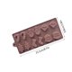 thumbnail image 3 of Cortador De Galletas Molde para hornear chocolate y fondant de café, 22,3 x 10 x 1,4 cm, antiadherente, de grado alimenticio, fácil de desmoldar, para pasteles, gelatina y pudín, una sola pieza. Rkxzt, 3 of 9