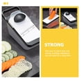 thumbnail image 4 of FRCOLOR crinkle cutter Multi Purpose Vegetable Dicer and Slicer for Home Use Safe and Durable Plastic Stainless Steel Assorted Color,7.09"X4.33"X3.94", 4 of 5