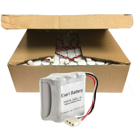 144x Hotel Door Lock 9V 6-Cell Battery Pack Fits KABA/Ilco