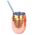 thumbnail image 2 of Godinger Dwindle Copper Plated Stemless Set, 2 of 2