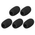 thumbnail image 5 of Uxcell 1.65inch  Mic Cover Headset Windscreen Foam Black 5pcs, 5 of 5