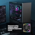 thumbnail image 5 of PC Case Fan, 120 mm PC Fan, ARGB Cooler Case Silent Fan Support Speed and Temperature Control, 5 of 5