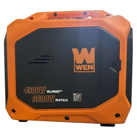 WEN 4500-Watt Inverter Generator RV-Ready Quiet Portable and Lightweight with Fuel Shut Off (56432i)
