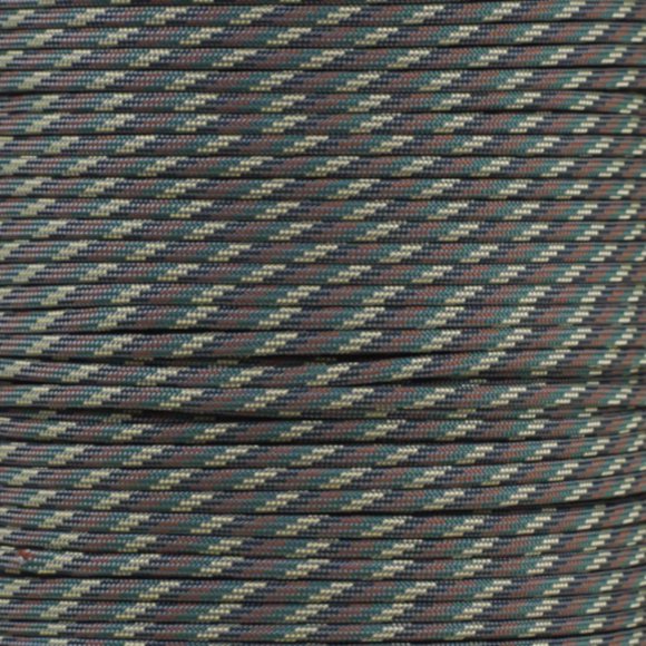PARACORD PLANET - 100 Feet (30 Meters) of 550lb Paracord, 7 Strand, 4mm Parachute Rope (Camo Pattern)