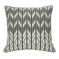 thumbnail image 2 of Geo Elegance Outdoor Pillow 24 x 24 in Black, 2 of 4