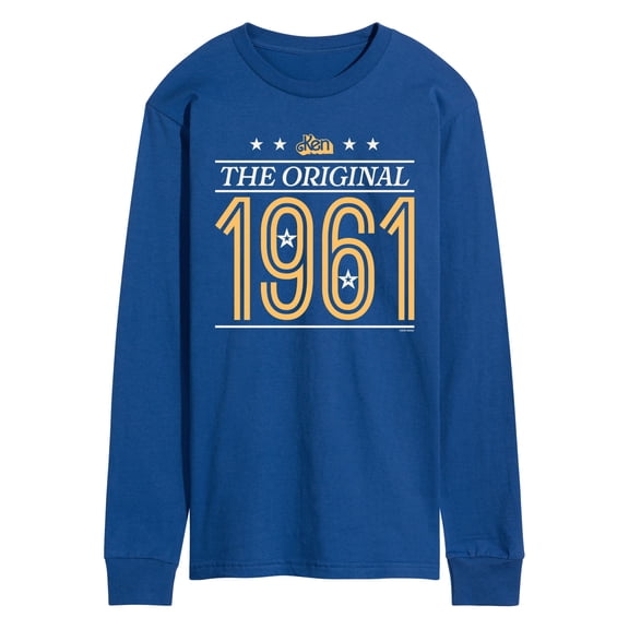 Barbie - Ken Collegiate Prep Alt - Men's Long Sleeve Graphic T-Shirt