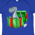 thumbnail image 4 of Inktastic Christmas Dinosaur Gift from Santa Boys or Girls Baby Bodysuit, 4 of 5