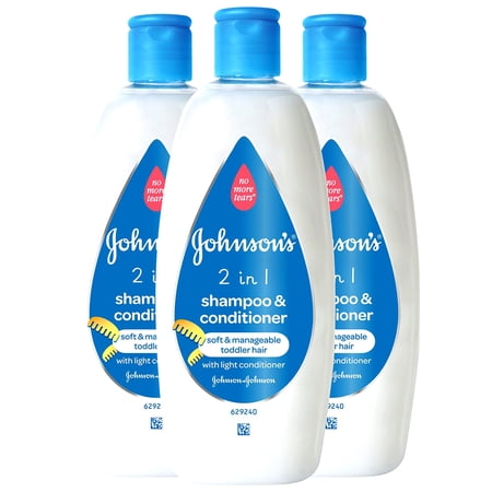 Johnson's Baby Special Edition 2-in-1 Shampoo and Conditioner 500 ml (Pack of 3)