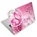 thumbnail image 3 of Autocollant Réutilisable pour Ordinateur Portable Papillon Rose 11.6 13 13.3 14 15 15.6 Pouces, 3 of 10