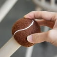 thumbnail image 4 of OIUR 4 Pcs Pre-Cut Walker Tennis Balls for Furniture Legs Floor Protection Universal Walker Leg Felt Pad Glide Coverings for Seniors, 4 of 7