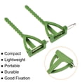 thumbnail image 4 of Unique Bargains Plastic Safety Pins Corsage Buttonhole for DIY Wedding Flower Brooch Green 100 Pack, 4 of 5