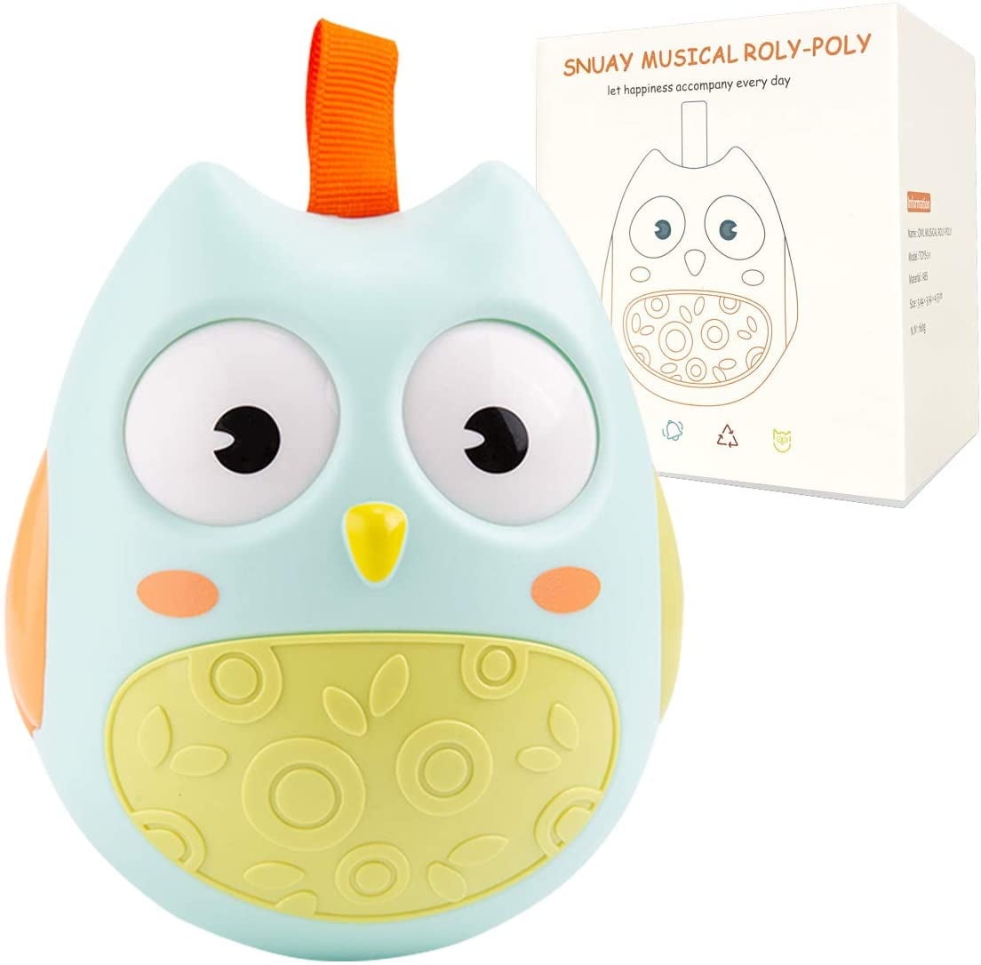 Roly Poly Baby Toys Developed for 3-6 Months and 6-12 Months, Belly Time Toys-Baby Musical Toys