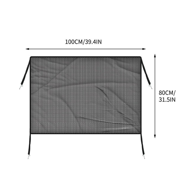 Vwrxbz Car Radiator Protection Mesh Grille Insect Guard Water Tank Cover Screen 100x80cm