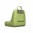 thumbnail image 2 of Yellow and Green Reading Pillow Cover, Bird Feathers Inspired Design, Unstuffed Printed Bed Rest Case from Soft Fabric, Small, Yellow Green Vermilion, by Ambesonne, 2 of 4
