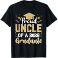 thumbnail image 1 of Uncle Senior 2026 Proud Uncle Of A Class Of 2026 Graduate T-Shirt, 1 of 4