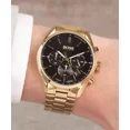 thumbnail image 3 of Reloj Hugo Boss. 1513848 Correa Dorado Bisel Dorado Fondo Negro, 3 of 3